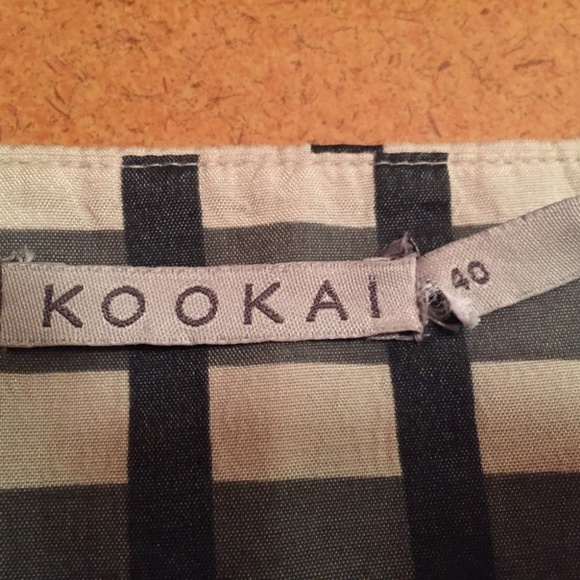 Kookai Plaid Short Skirt  Size 40 / M - Picture 3 of 6